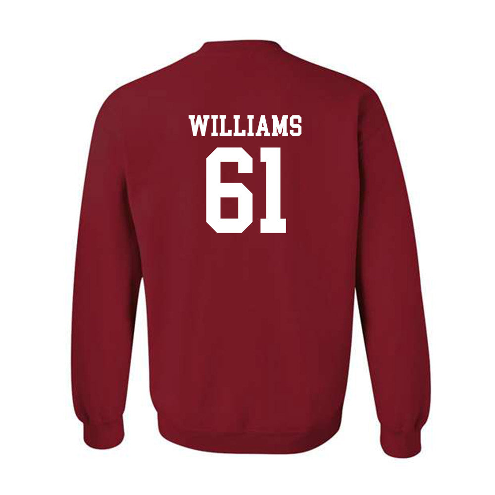 Alabama - Football Alumni : John Byrd Williams - Classic Shersey Crewneck Sweatshirt