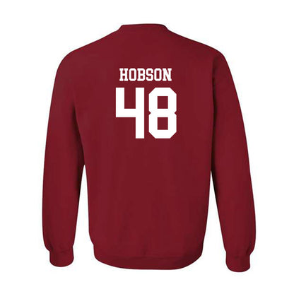 Alabama - NCAA Football : Jayden Hobson - Classic Shersey Crewneck Sweatshirt-1