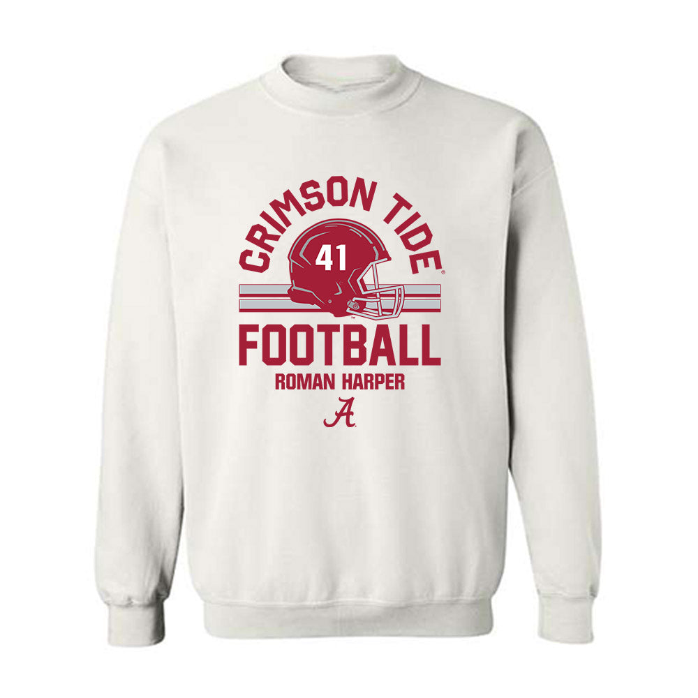 Alabama - Football Alumni : Roman Harper - Classic Fashion Crewneck Sweatshirt-0