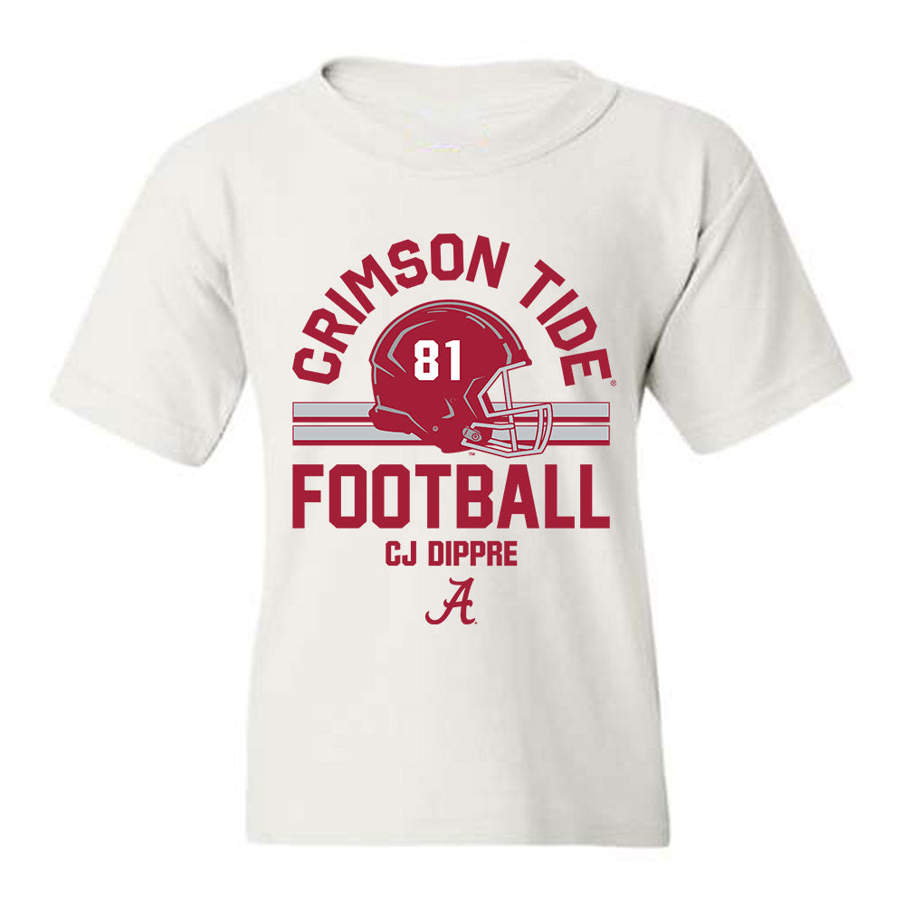 Alabama - NCAA Football : CJ Dippre - Youth T-Shirt Classic Fashion Shersey