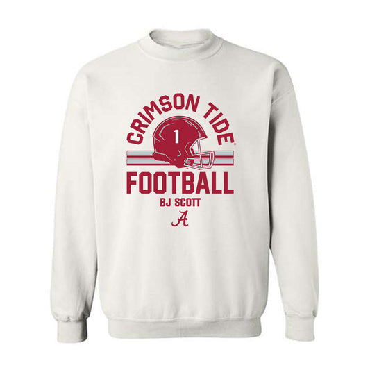 Alabama - Football Alumni : BJ Scott - Classic Fashion Crewneck Sweatshirt