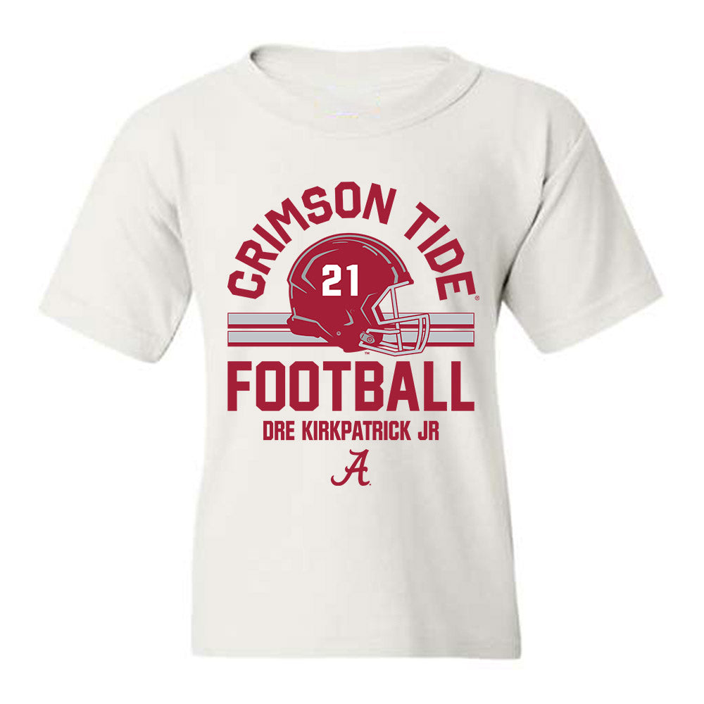 Alabama - NCAA Football : Dre Kirkpatrick Jr - Classic Fashion Youth T-Shirt