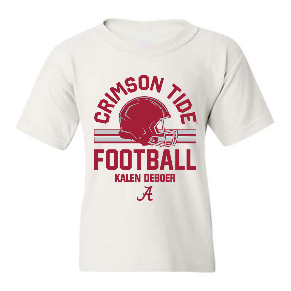 Alabama - NCAA Football : Kalen DeBoer - Classic Fashion Youth T-Shirt