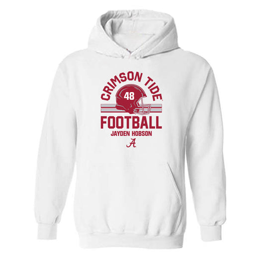Alabama - NCAA Football : Jayden Hobson - Classic Fashion Hooded Sweatshirt-0