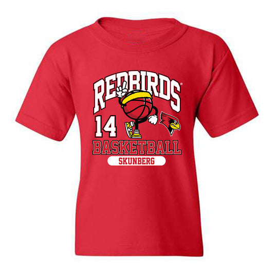 Illinois State - NCAA Men's Basketball : Boden Skunberg - Classic Fashion Shersey Youth T-Shirt