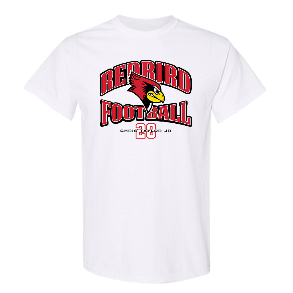 Illinois State - NCAA Football : Chris Taylor Jr - Classic Fashion Shersey T-Shirt-0