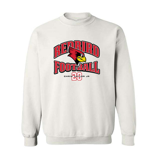 Illinois State - NCAA Football : Chris Taylor Jr - Classic Fashion Shersey Crewneck Sweatshirt-0