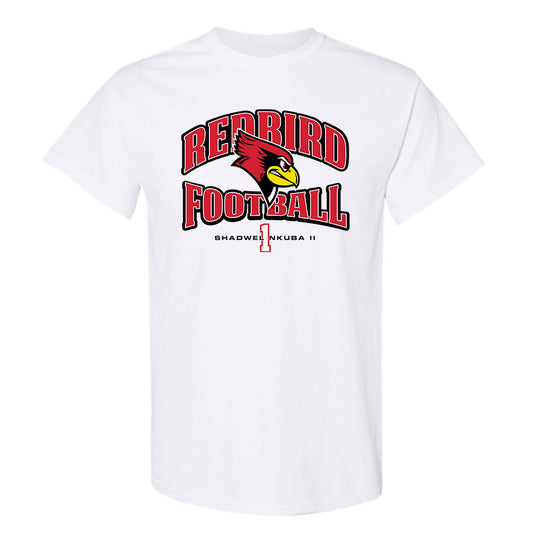 Illinois State - NCAA Football : Shadwel Nkuba II - Classic Fashion Shersey T-Shirt-0