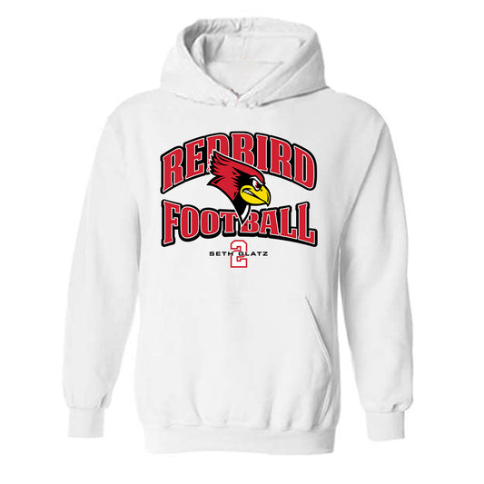 Illinois State - NCAA Football : Seth Glatz - Classic Fashion Shersey Hooded Sweatshirt-0