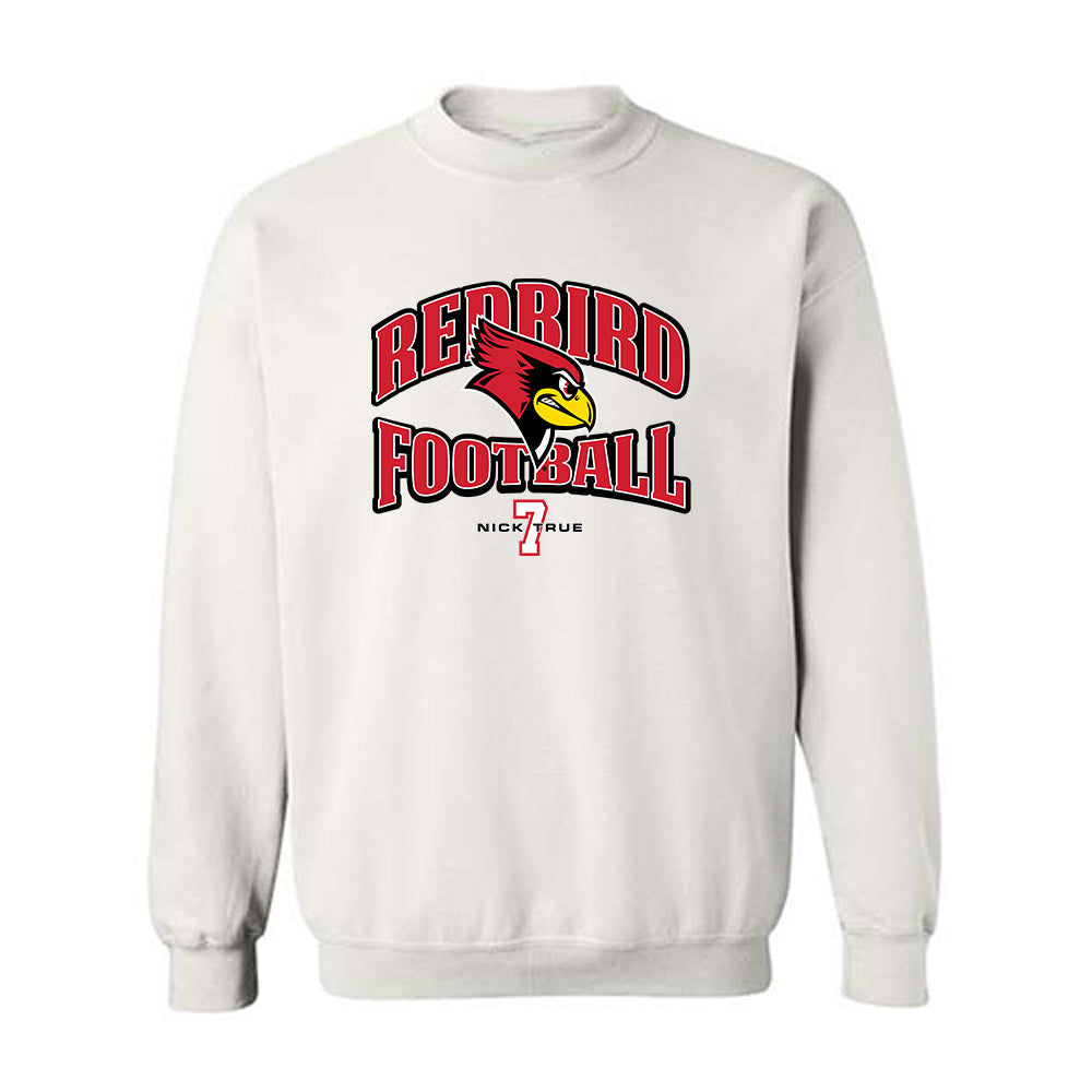 Illinois State - NCAA Football : Nick True - Classic Fashion Shersey Crewneck Sweatshirt-0