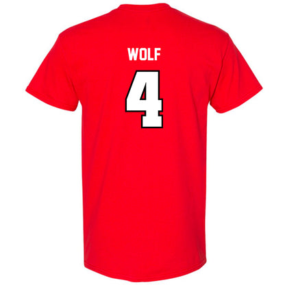 Illinois State - NCAA Men's Basketball : Landon Wolf - Replica Shersey T-Shirt