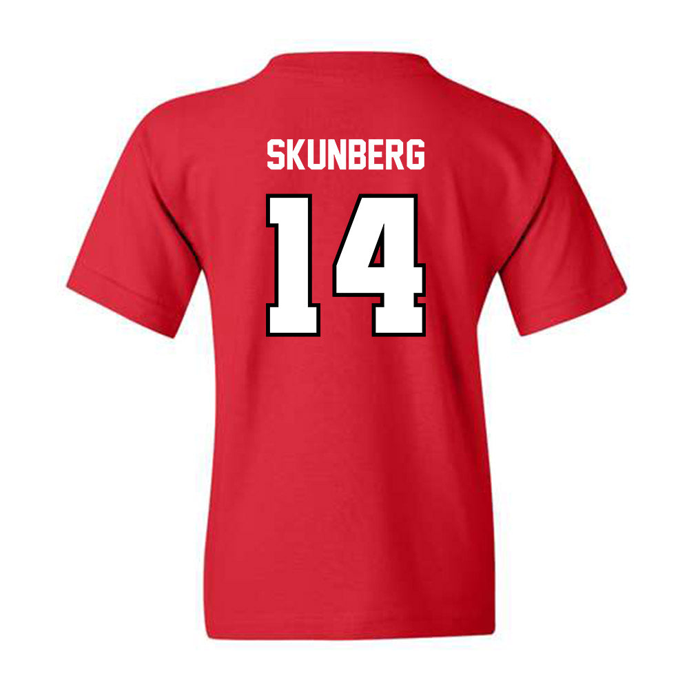 Illinois State - NCAA Men's Basketball : Boden Skunberg - Replica Shersey Youth T-Shirt