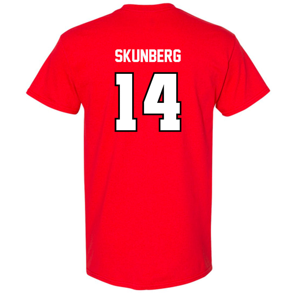 Illinois State - NCAA Men's Basketball : Boden Skunberg - Replica Shersey T-Shirt