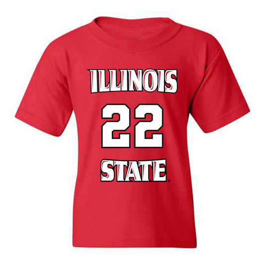 Illinois State - NCAA Men's Basketball : Ty Pence - Replica Shersey Youth T-Shirt