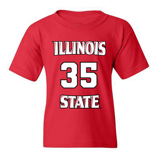 Illinois State - NCAA Men's Basketball : Chase Walker - Replica Shersey Youth T-Shirt-0