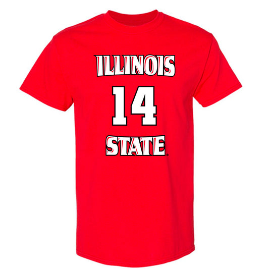 Illinois State - NCAA Men's Basketball : Boden Skunberg - Replica Shersey T-Shirt