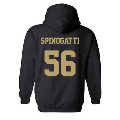 JMU - NCAA Football : Drew Spinogatti - Fashion Shersey Hooded Sweatshirt-1