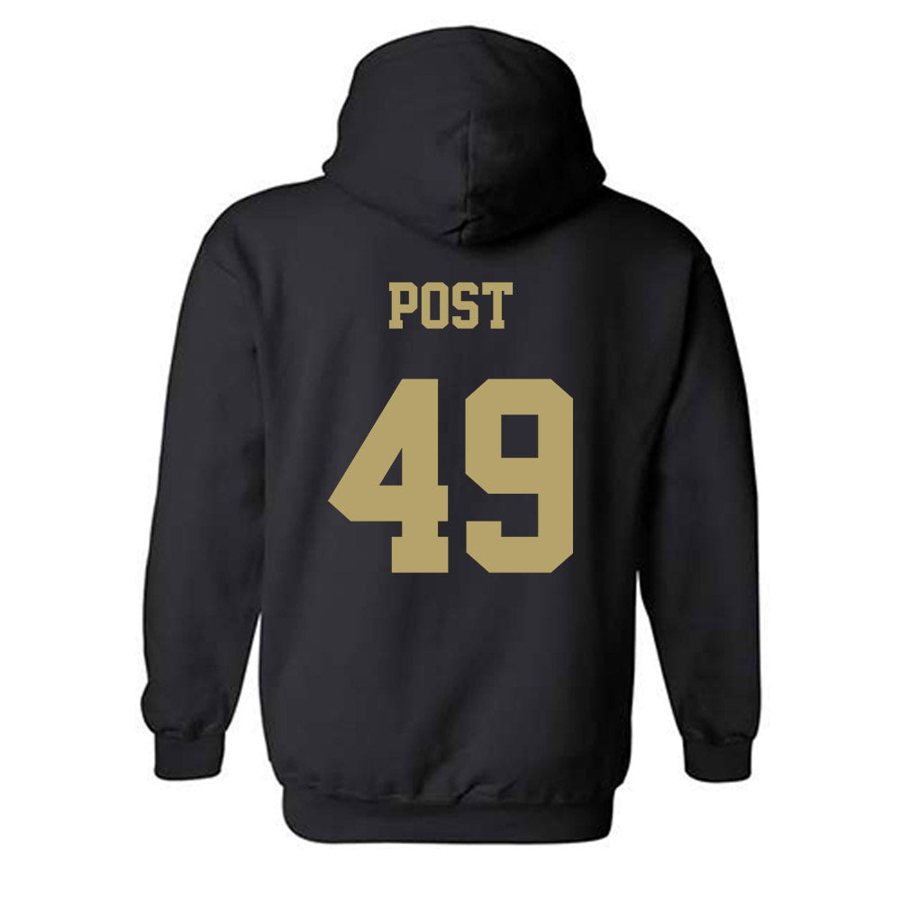 JMU - NCAA Football : Ryder Post - Fashion Shersey Hooded Sweatshirt-1