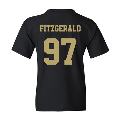 JMU - NCAA Football : Christopher Fitzgerald - Fashion Shersey Youth T-Shirt