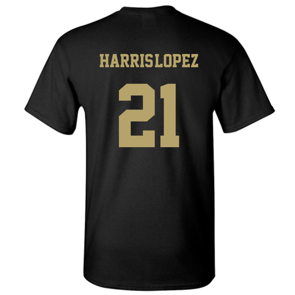 JMU - NCAA Football : Curtis Harris-Lopez - Fashion Shersey T-Shirt-1