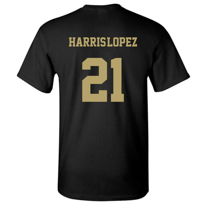 JMU - NCAA Football : Curtis Harris-Lopez - Fashion Shersey T-Shirt-1