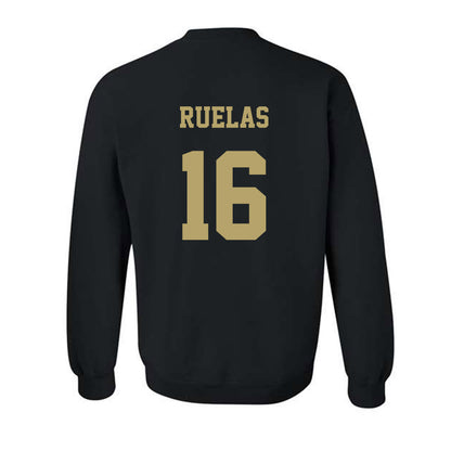 JMU - NCAA Football : Noe Ruelas - Fashion Shersey Crewneck Sweatshirt-1