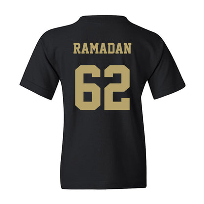 JMU - NCAA Football : Ibraheem Ramadan - Fashion Shersey Youth T-Shirt-1