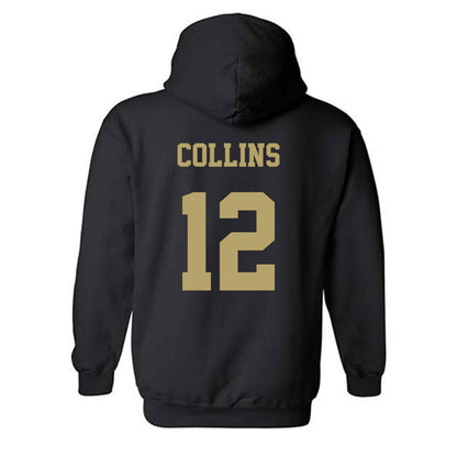 JMU - NCAA Football : Zaron Collins - Fashion Shersey Hooded Sweatshirt-1