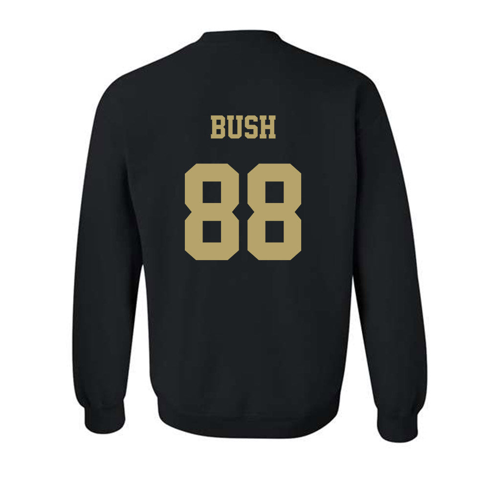 JMU - NCAA Football : Kells Bush - Fashion Shersey Crewneck Sweatshirt-1