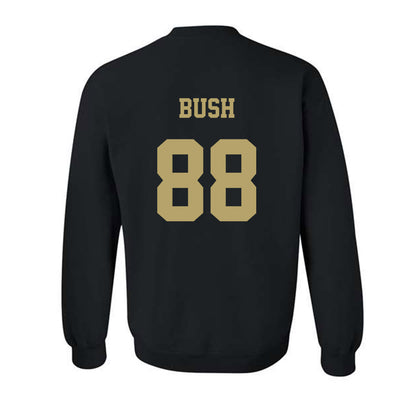 JMU - NCAA Football : Kells Bush - Fashion Shersey Crewneck Sweatshirt-1