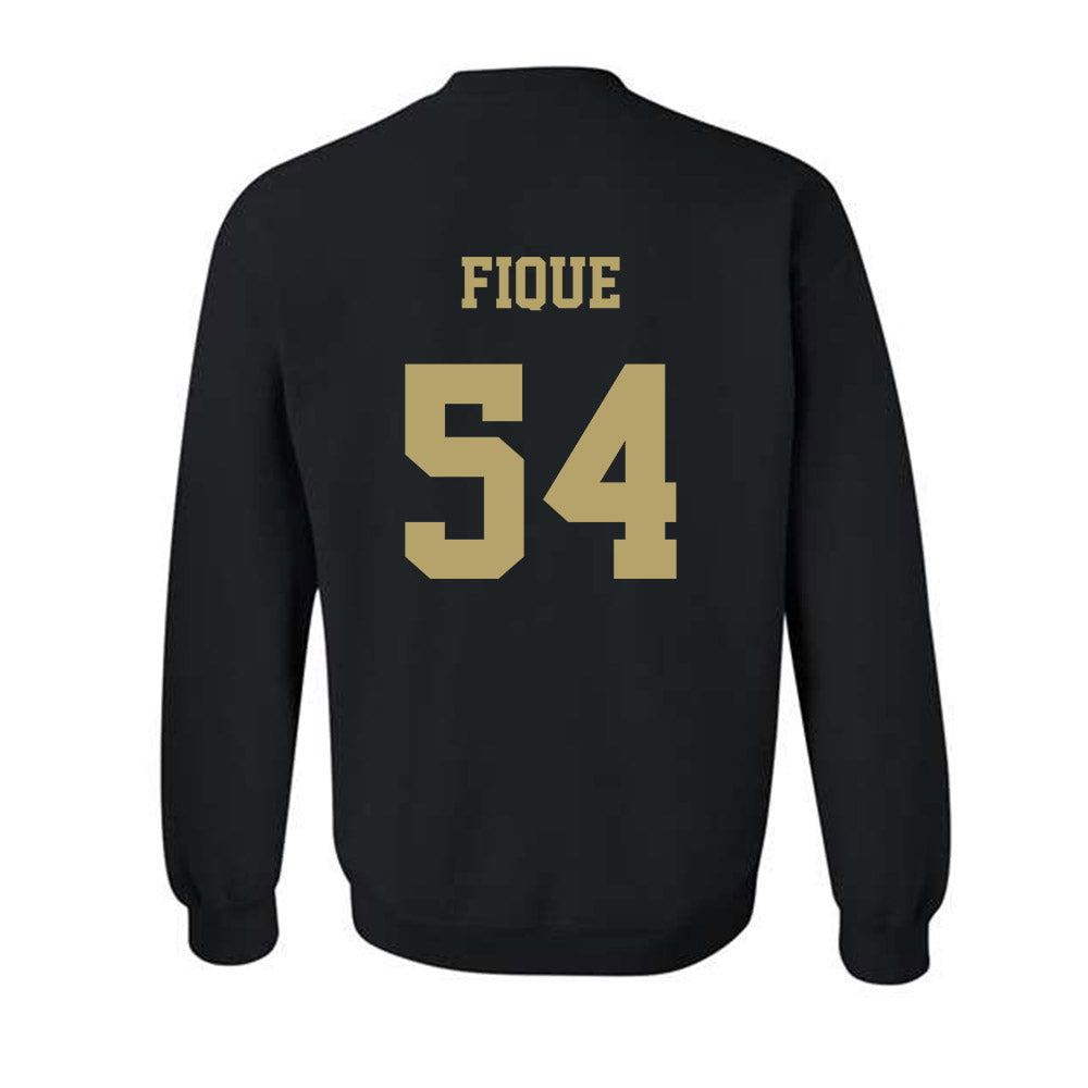 JMU - NCAA Football : Brandon Fique - Fashion Shersey Crewneck Sweatshirt-1