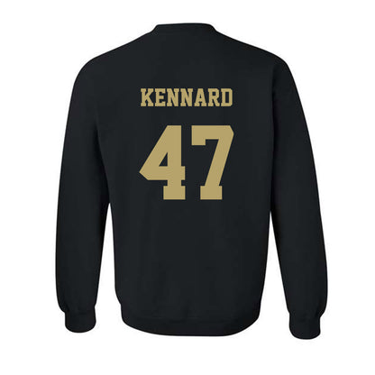 JMU - NCAA Football : Josiah Kennard - Fashion Shersey Crewneck Sweatshirt-1