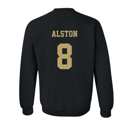 JMU - NCAA Football : Isaiah Alston - Fashion Shersey Crewneck Sweatshirt-1