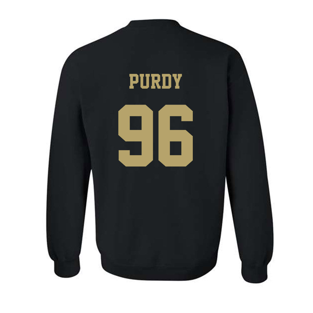 JMU - NCAA Football : Cole Purdy - Fashion Shersey Crewneck Sweatshirt-1