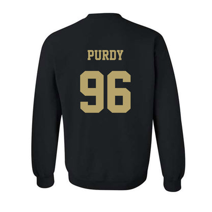 JMU - NCAA Football : Cole Purdy - Fashion Shersey Crewneck Sweatshirt-1