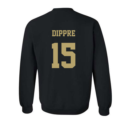 JMU - NCAA Football : Lacota Dippre - Fashion Shersey Crewneck Sweatshirt-1