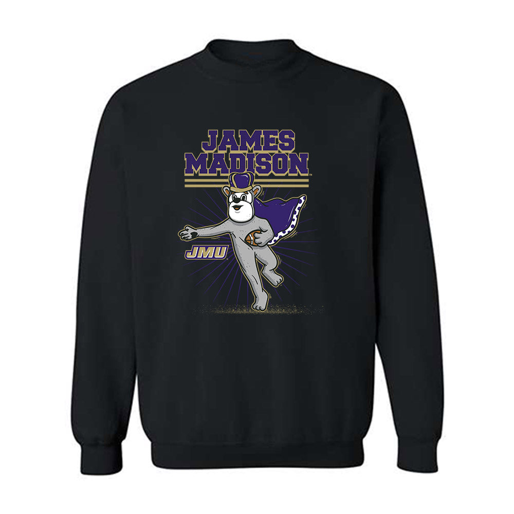 JMU - NCAA Football : Jackson Hamill - Fashion Shersey Crewneck Sweatshirt-0