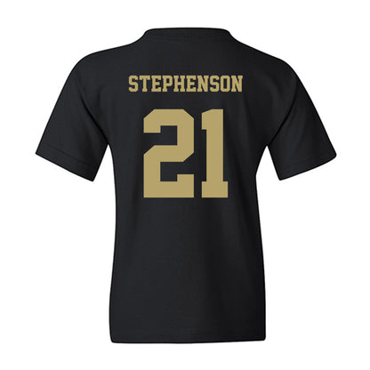 JMU - NCAA Women's Basketball : Zakiya Stephenson - Fashion Shersey Youth T-Shirt-1