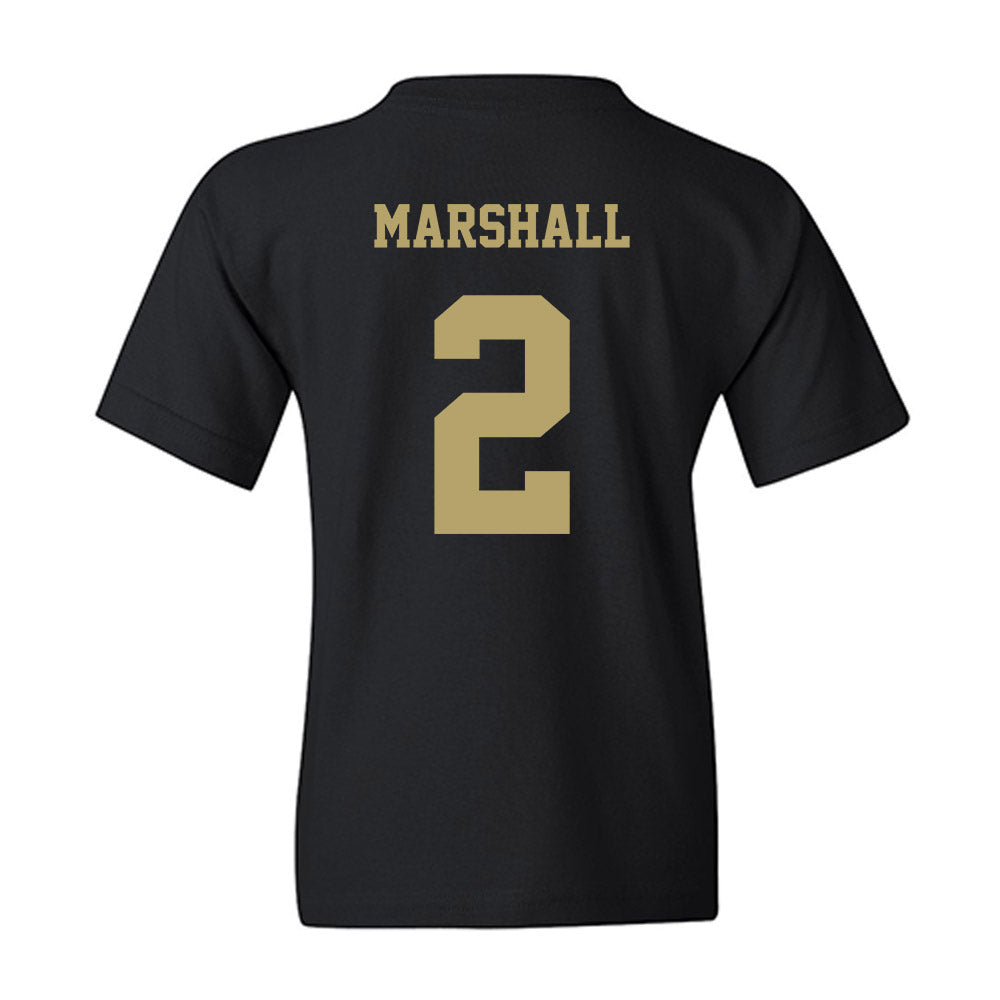 JMU - NCAA Women's Basketball : Kylie Marshall - Fashion Shersey Youth T-Shirt-1