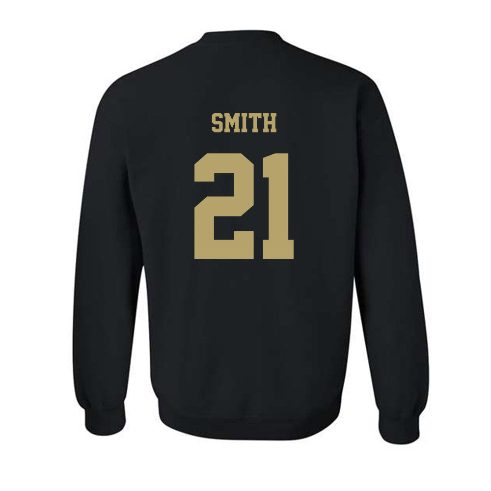 JMU - NCAA Men's Basketball : Aj Smith - Fashion Shersey Crewneck Sweatshirt