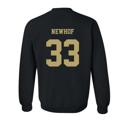 JMU - NCAA Men's Basketball : Gabe Newhof - Fashion Shersey Crewneck Sweatshirt-1