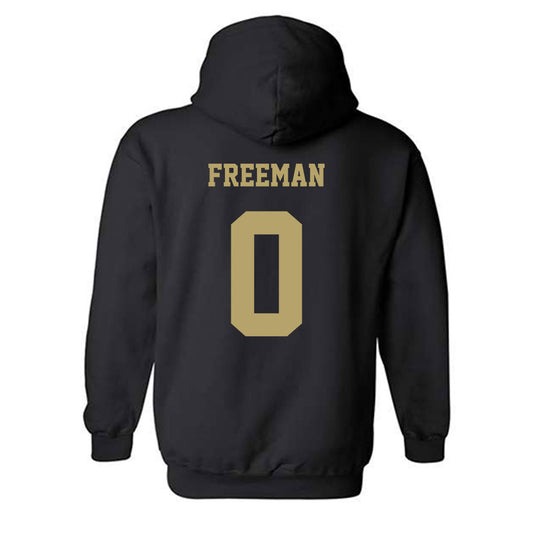 JMU - NCAA Men's Basketball : Mark Freeman - Fashion Shersey Hooded Sweatshirt