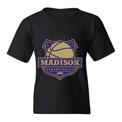 JMU - NCAA Women's Basketball : Zakiya Stephenson - Fashion Shersey Youth T-Shirt-0