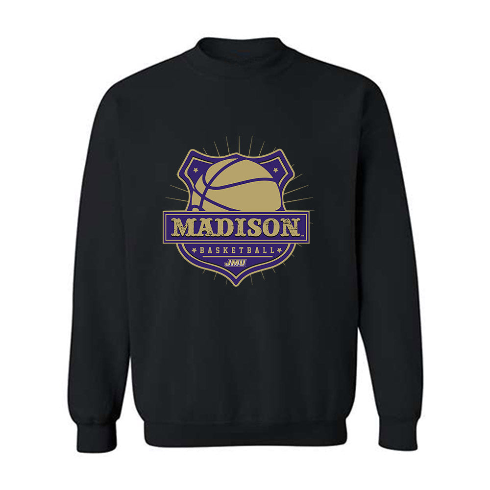 JMU - NCAA Men's Basketball : Xavier Brown - Fashion Shersey Crewneck Sweatshirt