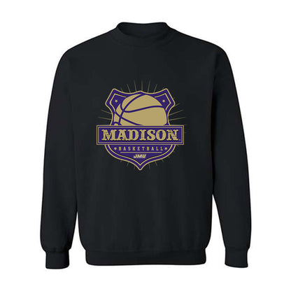 JMU - NCAA Men's Basketball : Xavier Brown - Fashion Shersey Crewneck Sweatshirt