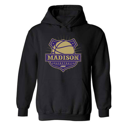 JMU - NCAA Men's Basketball : Eddie Ricks - Fashion Shersey Hooded Sweatshirt-0