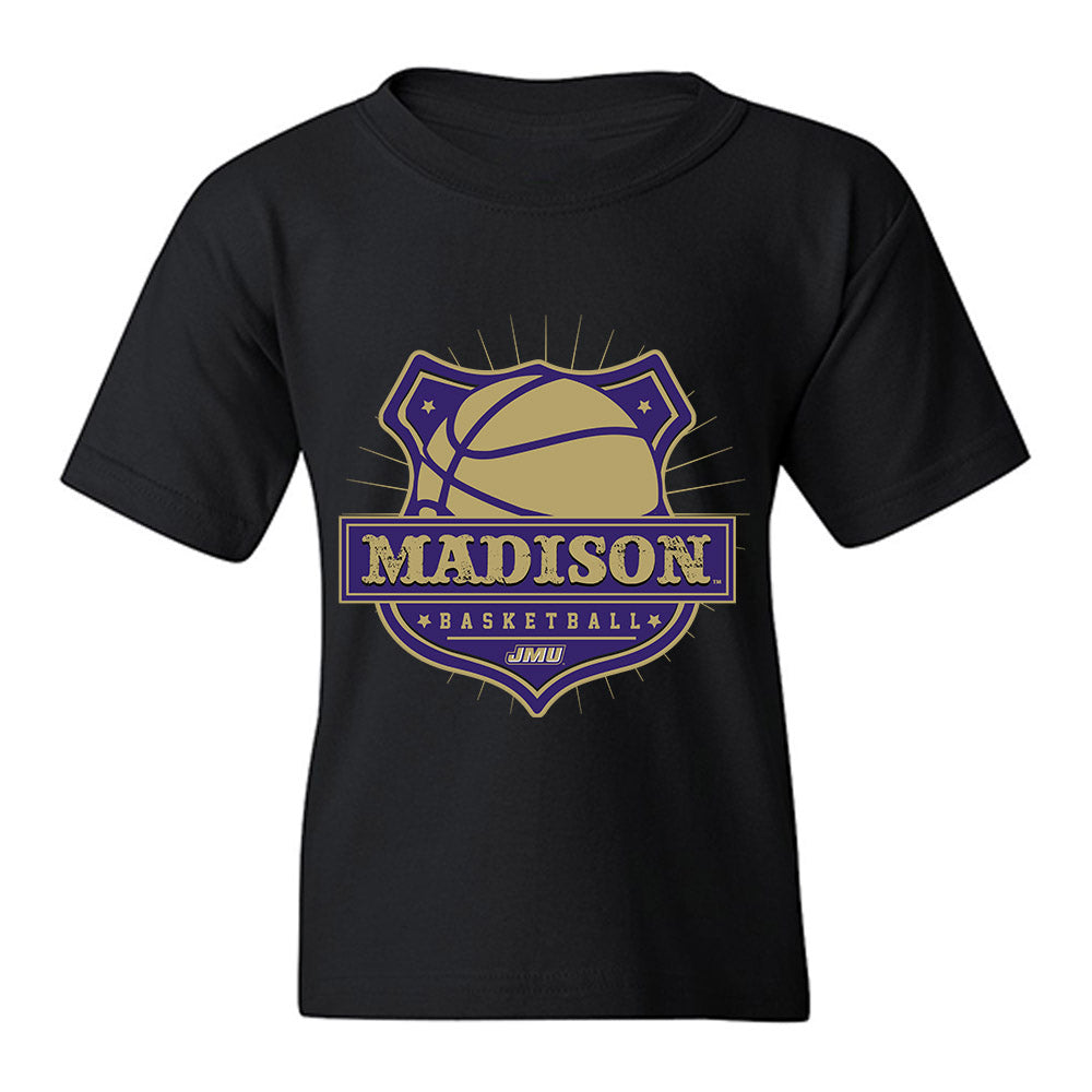 JMU - NCAA Men's Basketball : Joshua Stephen - Fashion Shersey Youth T-Shirt-0