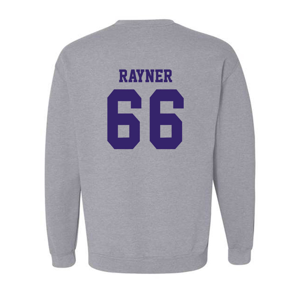 JMU - NCAA Football : JD Rayner - Classic Shersey Crewneck Sweatshirt-1
