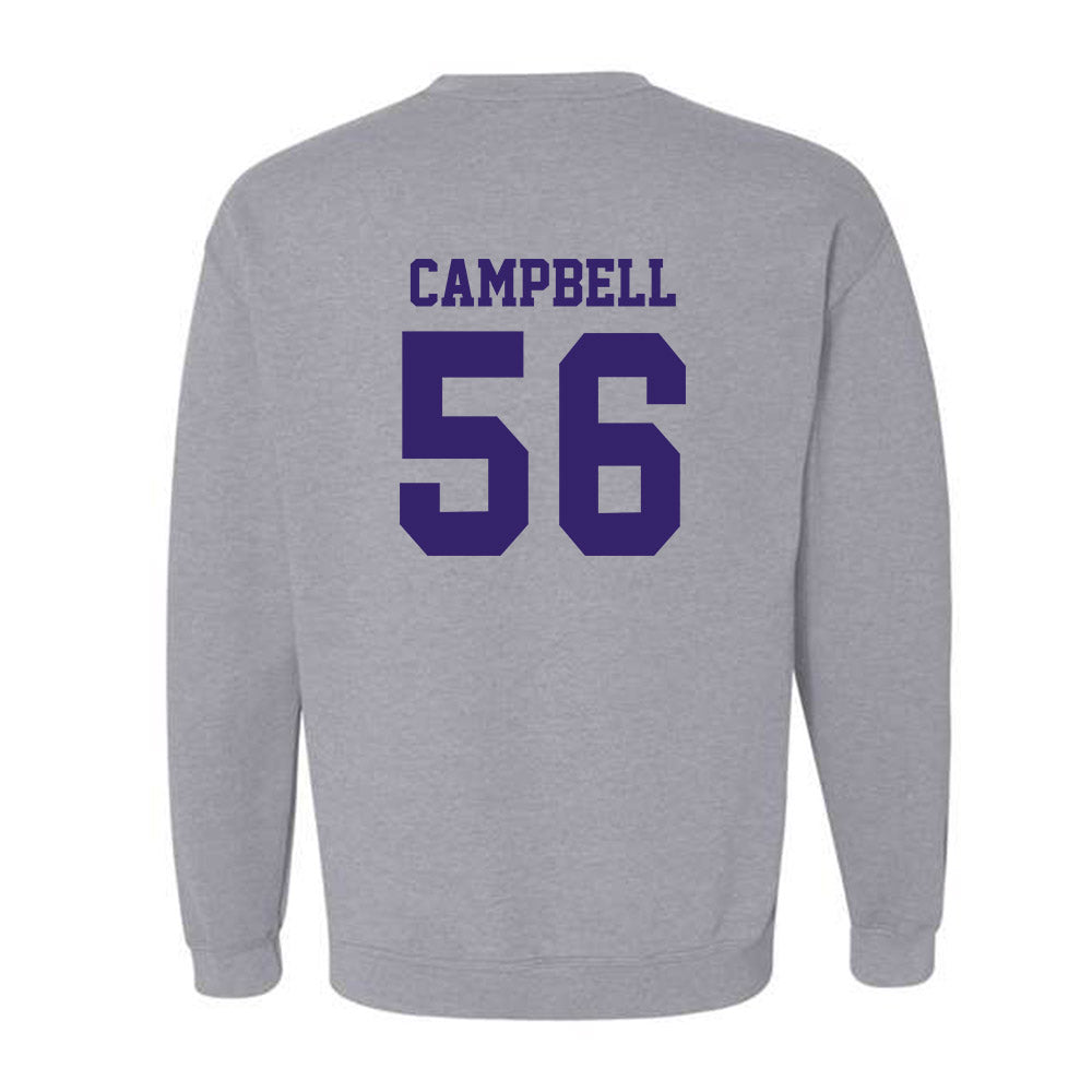 JMU - NCAA Football : JaKobe Campbell - Classic Shersey Crewneck Sweatshirt-1