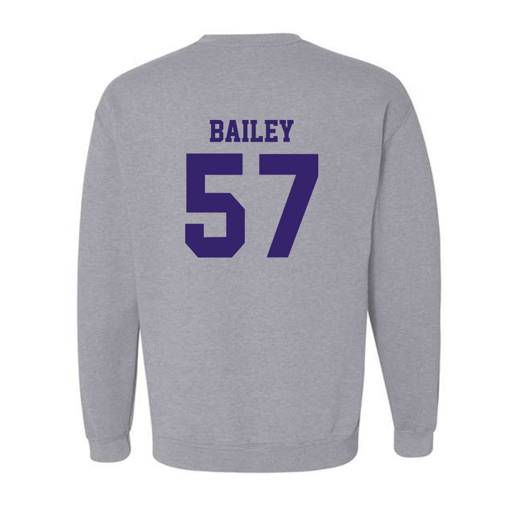 JMU - NCAA Football : Jacob Bailey - Classic Shersey Crewneck Sweatshirt-1